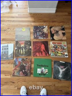 10 Classic Rock LP Lot CCR, Janis Joplin, Santana, ZZ Top, ELP, Beach Boys