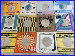 (100) EARLY ROCK & ROLL Era 45 RPM Factory COMPANY Sleeves Lot 50s & 60s Soul