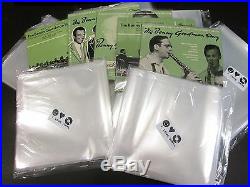 100 pcs. 7 Plastic Vinyl Record SLEEVES COVERS SP Outer Clear&Thin