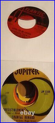 115+ 45s LOT 7 funk soul rock blues pop LISTED box18 vinyl records 45rpm