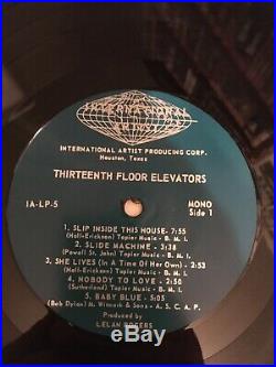 13th Floor Elevators Easter Everywhere LP Mono Thirteenth Roky Erickson Psych