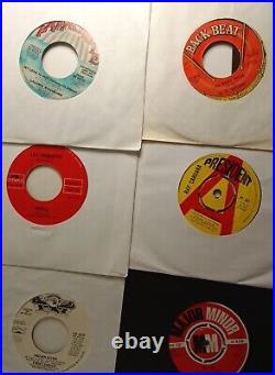 165+ records LOT 7 45s ALL LISTED soul funk early rock rnb vinyl MOTOWN TAMLA