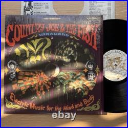 1960s Country Joe & The Fish Electric Music For The Mind And Body In Shrink VG+