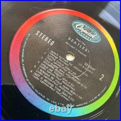 1960s Meet The Beatles US Pressing Rainbow Label In Shrink! NICE COPY + Sleeve