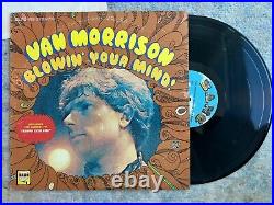 1960s VAN MORRISON BLOWIN' YOUR MIND! LP Vinyl Bang Records VG+