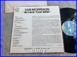 1960s VAN MORRISON BLOWIN' YOUR MIND! LP Vinyl Bang Records VG+