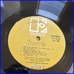 1967 DOORS Self Titled Debut LP Monarch Press Complete WithSleeve! EKS-74007A-2