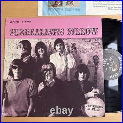 1967 Jefferson Airplane Surrealistic Pillow 1st US Rockaway Press VG+ OG Sleeve