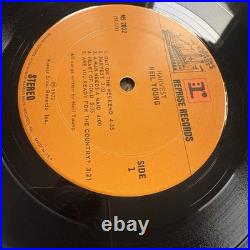 1970s Neil Young Harvest Vintage LP Complete VG+ Reprise +Lyric Book +Sleeve