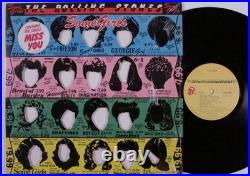 1970s ROLLING STONES Some Girls Original die-cut cover SHRINK +Miss You HYPE! EX 1970s ROLLING STONES Some Girls Original die-cut cover SHRINK +Miss You HYPE! EX