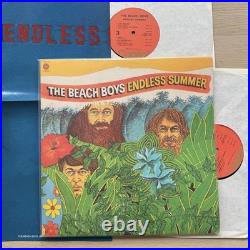 1970s The Beach Boys Endless Summer Vinyl Complete WithOriginal Poster! 2LP NICE