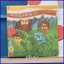 1970s The Beach Boys Endless Summer Vinyl Complete WithOriginal Poster! 2LP NICE