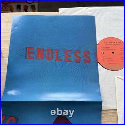 1970s The Beach Boys Endless Summer Vinyl Complete WithOriginal Poster! 2LP NICE
