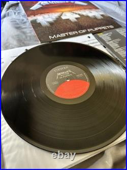 1986 U. S. Allied Pressing Metallica master of puppets