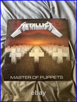 1986 U. S. Allied Pressing Metallica master of puppets