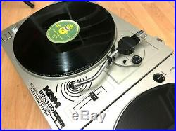 2 X Kam Bdx 100 Turntables (pair) & 10 X 12 Vinyl Records Decks Games Room Dj