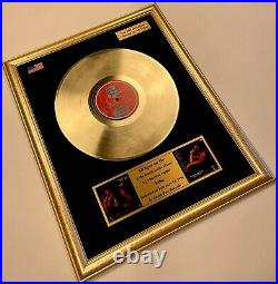 2Pac All Eyez On Me Vinyl Gold Record Framed Display