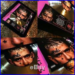 3 VERY RARE! Lil Peep Million Record Sales Music Awards Vinyl LP Album Disc CD