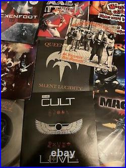 300 x LP Record Collection Heavy Metal Hard Rock Job Lot Vinyl Iron Maiden AC/DC