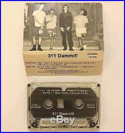 311 Dammit! VERY RARE first release original cassette tape