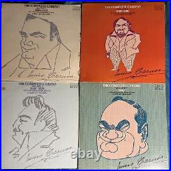 4 Enrico Caruso PROMO! LPs -RARE Complete Caruso Vols- 4, 5, 6 & 7 Vinyl Records