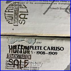4 Enrico Caruso PROMO! LPs -RARE Complete Caruso Vols- 4, 5, 6 & 7 Vinyl Records