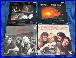 (4) Original SLAYER! Vinyl Record LP Album Lot