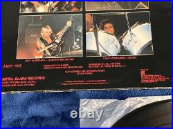 (4) Original SLAYER! Vinyl Record LP Album Lot