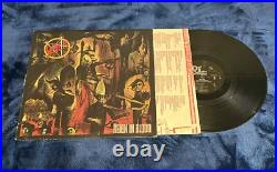 (4) Original SLAYER! Vinyl Record LP Album Lot
