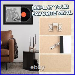4 Pcs Vinyl Record Display Frame 16X22 Inches Double Groove Record