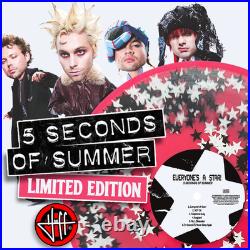 5 SECONDS OF SUMMER 5SOS Everyone's a Star! STAR Confetti Filled Vinyl PRESALE