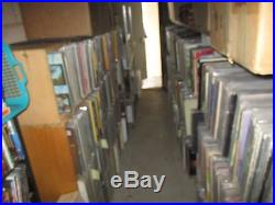 6,000+ RECORDS 33's 45's 78's 2,000 CASSETTES 200+ 8 TRACKS 100+ VHS COLLECTION