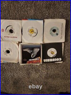 60 7'inch Promo Record Lot 60's-80's Near Mint