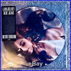 6x Lana Del Rey 7 Picture Disc Vinyls From Born To Die & Paradise Era Nm