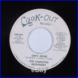 70s Soul 45 HAMILTON MOVEMENT She's Gone LOOK-OUT HEAR