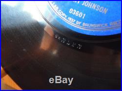 78rpm RARE Robert Johnson Sweet Home Chicago Delta Blues Voc Mislabeled1936 E