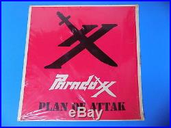 85 Ultra RARE 12 LP Plan Of Attak PARADOXX Chicago Metal insert Silver Fin mp3
