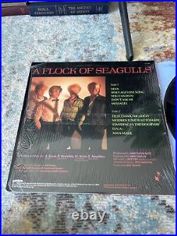 A Flock Of Seagulls Original 1982 JIVE 1st Pressing Vinyl LP In Shrink WithHype