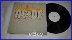 AC/DC Box Set Vol 1 Vinyl LP Records OZ Alberts Black Label with Transfer + Flyer