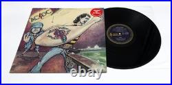 AC/DC Dirty Deeds Vinyl LP Record 1976 Blue Roo 1st Press Inc Hype & Promo Flyer