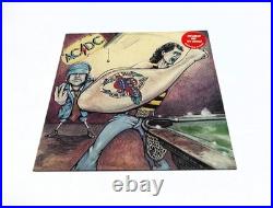 AC/DC Dirty Deeds Vinyl LP Record 1976 Blue Roo 1st Press Inc Hype & Promo Flyer