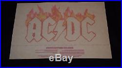 AC/DC Vol 1 1981 Press 7x LP Vinyl Box Set Alberts Blue Label + Iron On Transfer