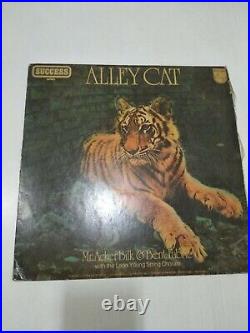 ACKER BILK BENT FABRIC LEON YOUNG ALLEY CAT RARE LP RECORD vinyl INDIA G+