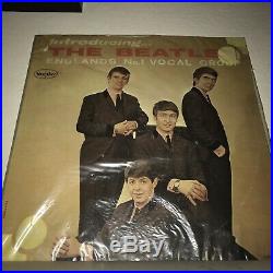 AD BACK The Beatles Introducing IN SHRINK Version 1 Please Please Me Butcher