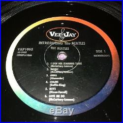AD BACK The Beatles Introducing IN SHRINK Version 1 Please Please Me Butcher