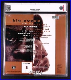 AMG Graded 6 Sealed Notorious B. I. G. Big Poppa 1994 Bad Boy Original Vinyl LP
