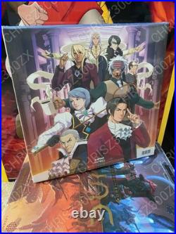 Ace Attorney 20th Anniversary Vinyl Record Soundtrack 6 LP Badge Gold Box Set