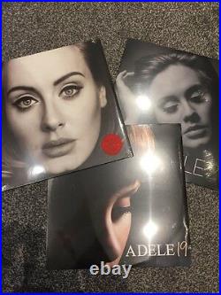 Adele 19 / 21 / 25 All 3 Vinyl LP's BRAND NEW & SEALED