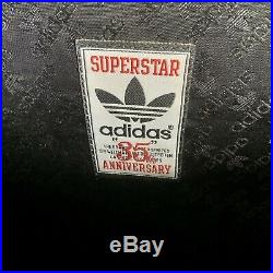 Adidas Run DMC Superstar 35th Anniversary Leather DJ Record Vinyl LP Bag RARE