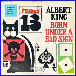 Albert King Born Under A Bad Sign Lp 1967 Original Stax Records Yellow Label